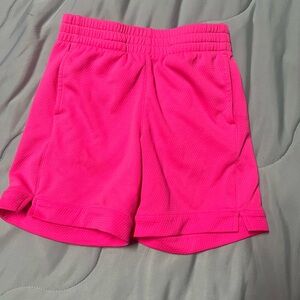 Girl’s Pink Athletic Shorts